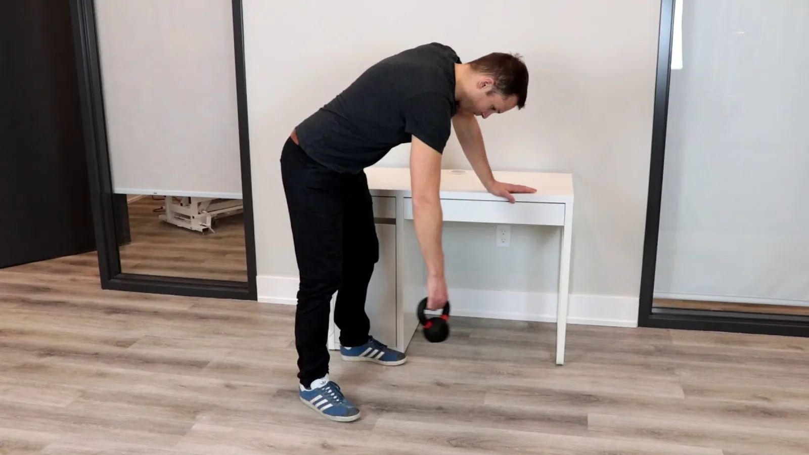 Exercices du pendule, renforcement de l'épaule